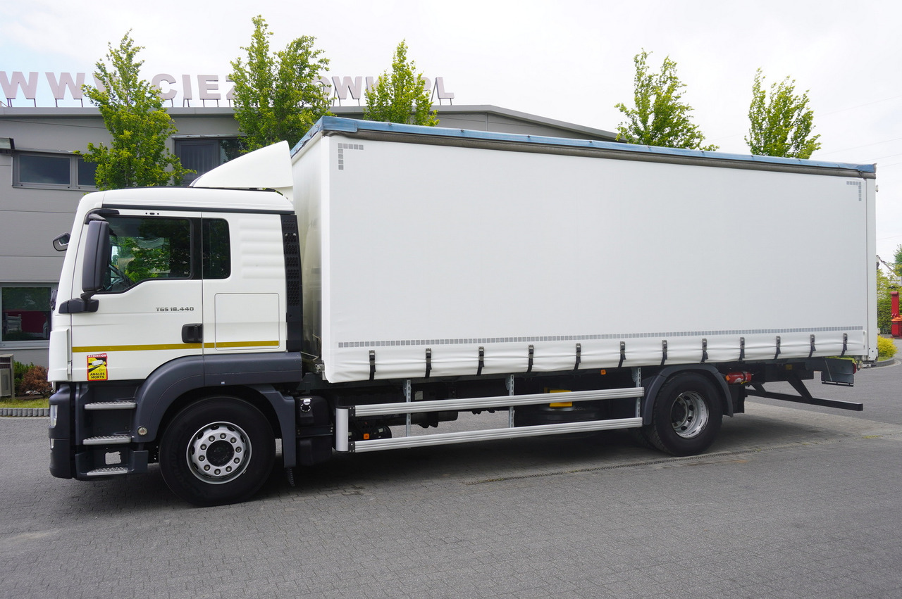 MAN TGS 18.440 / 19 EPAL curtainsider / Sleeper cab - Schuifzeilen vrachtwagen: afbeelding 5 MAN TGS 18.440 / 19 EPAL curtainsider / Sleeper cab - Schuifzeilen vrachtwagen: afbeelding 5