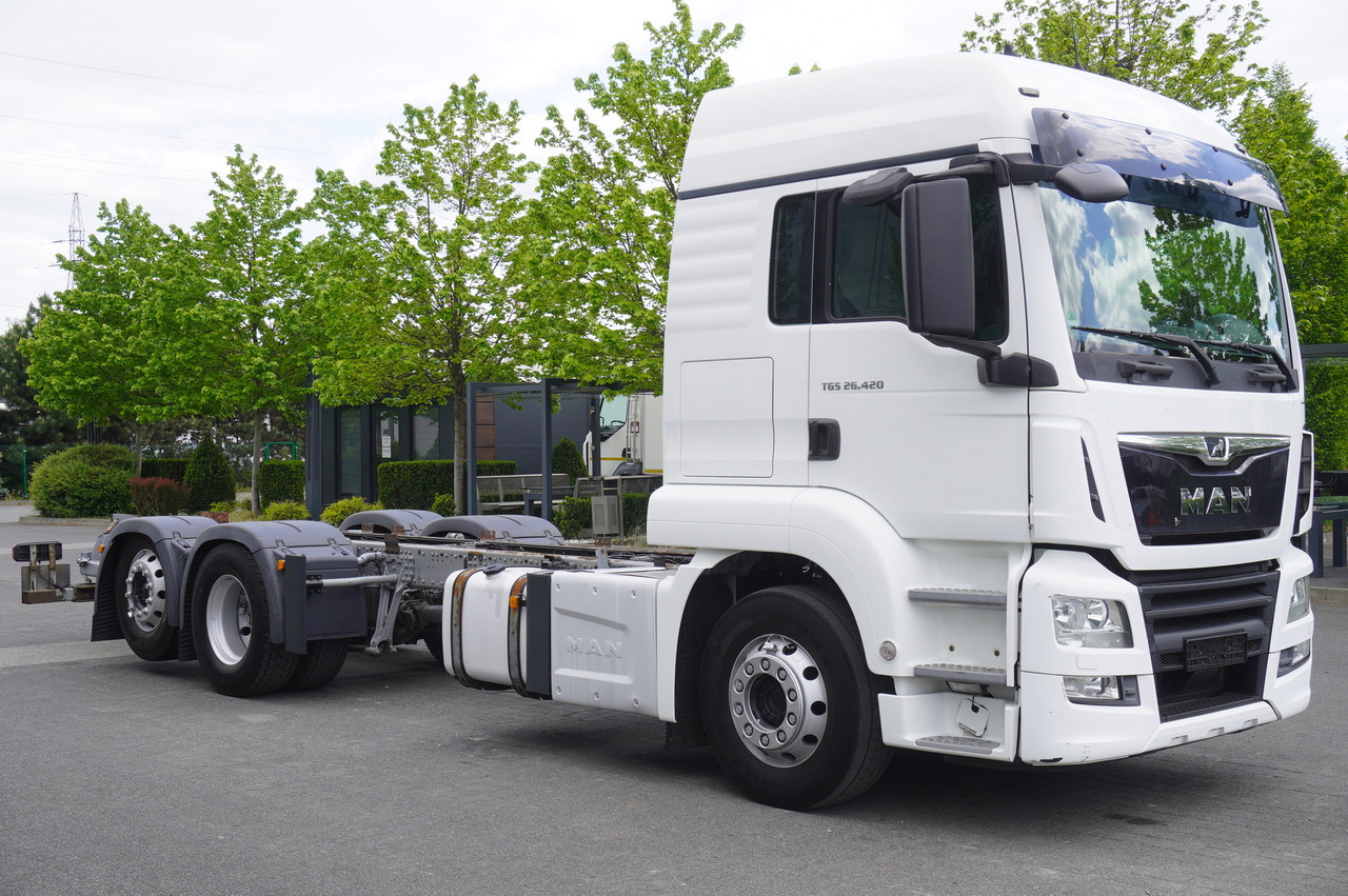 Chassis vrachtwagen MAN TGS 26.420 / 7.5 m chassis / 14.5 t load cap. / Sleeping cab: afbeelding 6