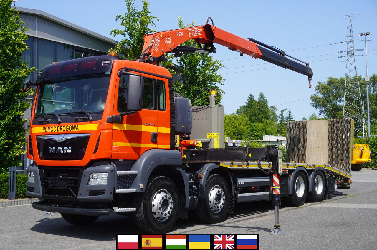 MAN TGS 35.360 E6 8x2 / FASSI F235 crane / 6.5 T cap. / 8.3 m reach - Kraanwagen: afbeelding 1 MAN TGS 35.360 E6 8x2 / FASSI F235 crane / 6.5 T cap. / 8.3 m reach - Kraanwagen: afbeelding 1