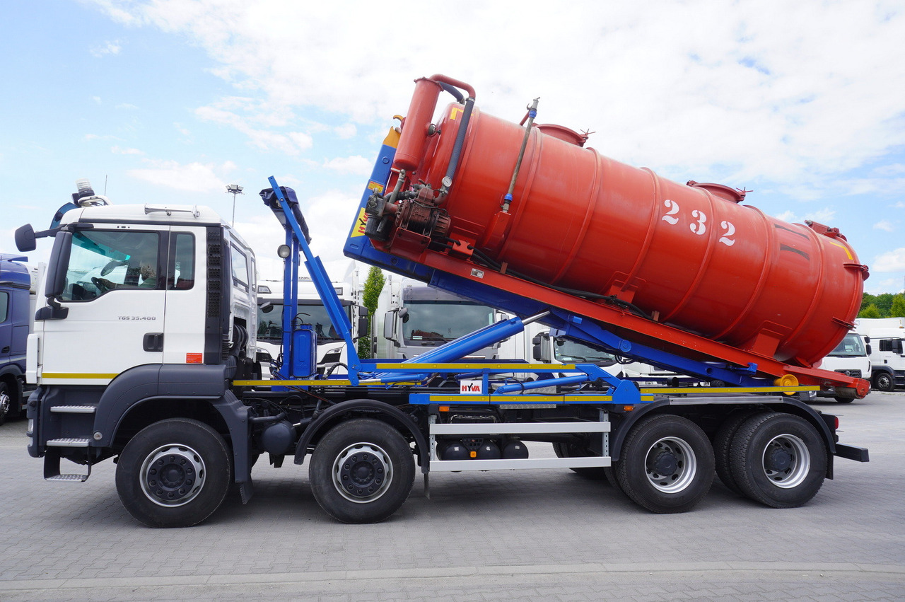 MAN TGS 35.400 8 × 4 E5 / HYVA HOOK LIFT 32.56 SE / Septic barrel 13000 L - Mesttank: afbeelding 3 MAN TGS 35.400 8 × 4 E5 / HYVA HOOK LIFT 32.56 SE / Septic barrel 13000 L - Mesttank: afbeelding 3