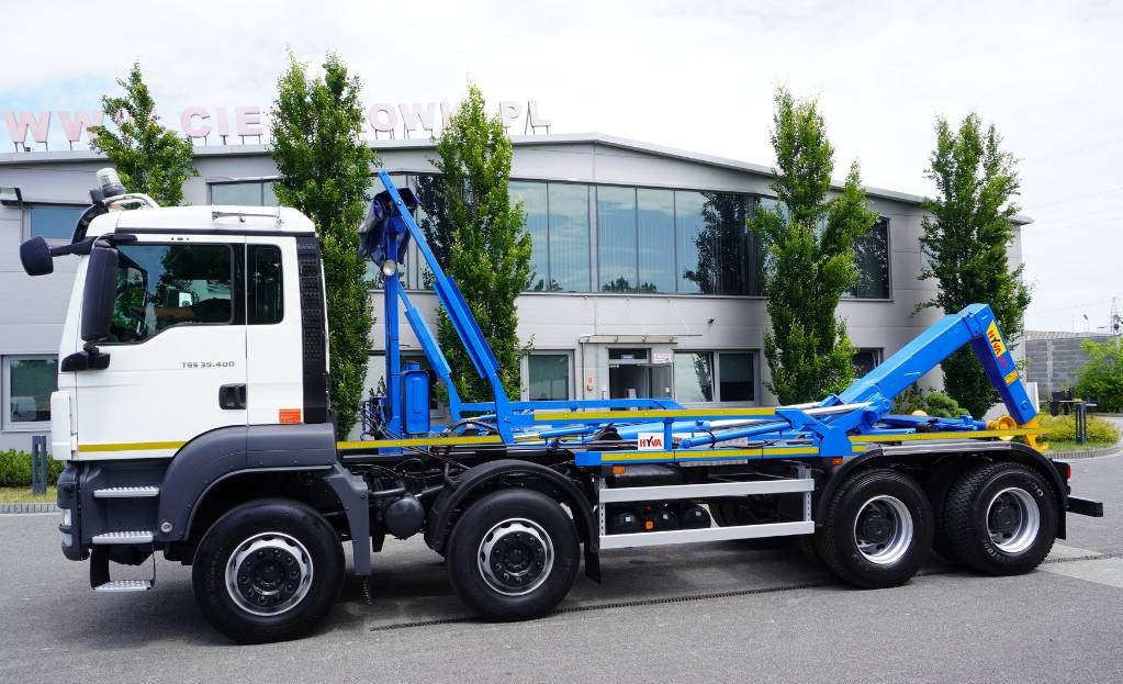 MAN TGS 35.400 8×4 HYVA LIFT 32.56 SE hooklift - Haakarmsysteem vrachtwagen: afbeelding 2 MAN TGS 35.400 8×4 HYVA LIFT 32.56 SE hooklift - Haakarmsysteem vrachtwagen: afbeelding 2