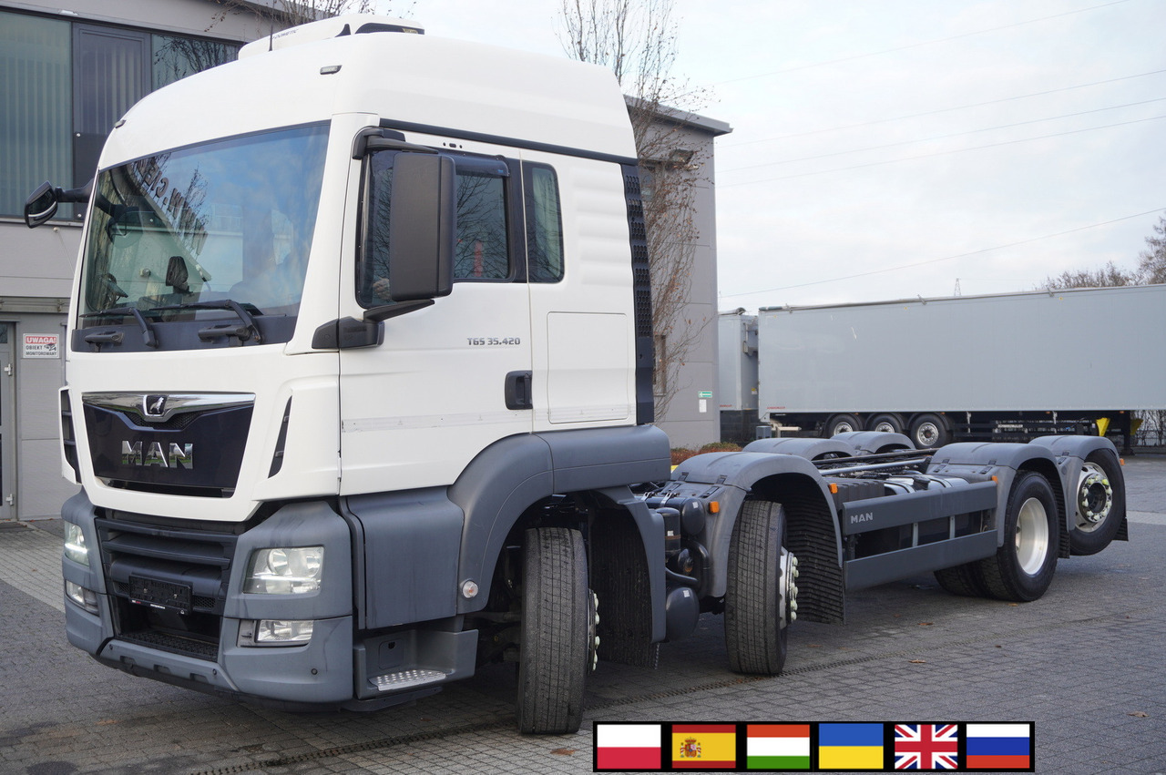 MAN TGS 35.420 8×2 / Chassis 6.4 m / 3 steered axles - Kraanwagen: afbeelding 1 MAN TGS 35.420 8×2 / Chassis 6.4 m / 3 steered axles - Kraanwagen: afbeelding 1