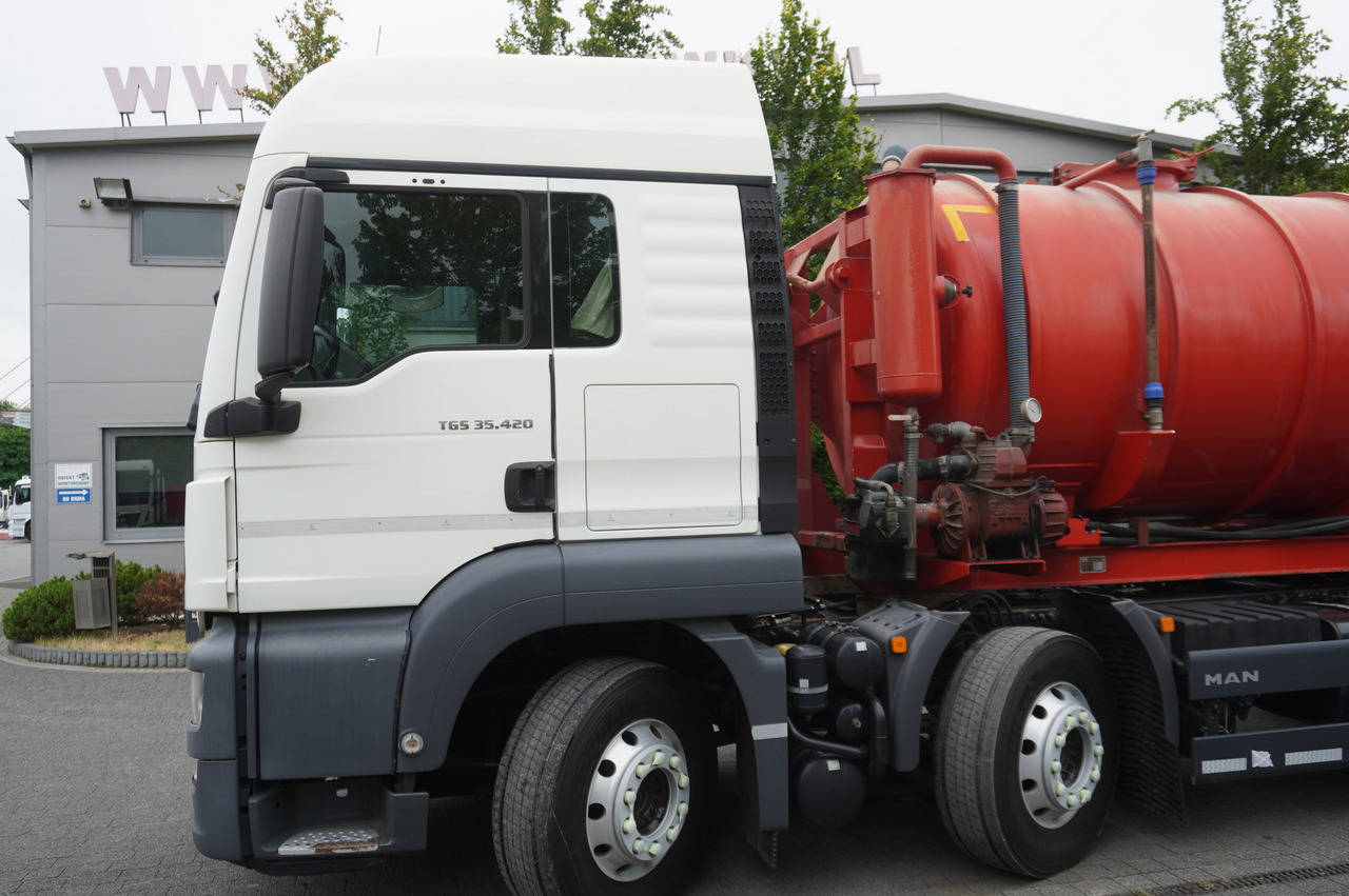 Tankwagen MAN TGS 35.420 8×2 / NEW septic barrel 13000 L / 3 steered axles: afbeelding 16