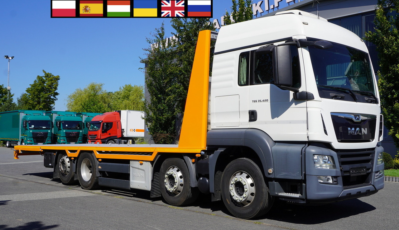 MAN TGS 35.420 8×2 / New tow truck / 3 steered axles / 20 T cap. / Sleeper cab - Autovrachtwagen vrachtwagen: afbeelding 1 MAN TGS 35.420 8×2 / New tow truck / 3 steered axles / 20 T cap. / Sleeper cab - Autovrachtwagen vrachtwagen: afbeelding 1