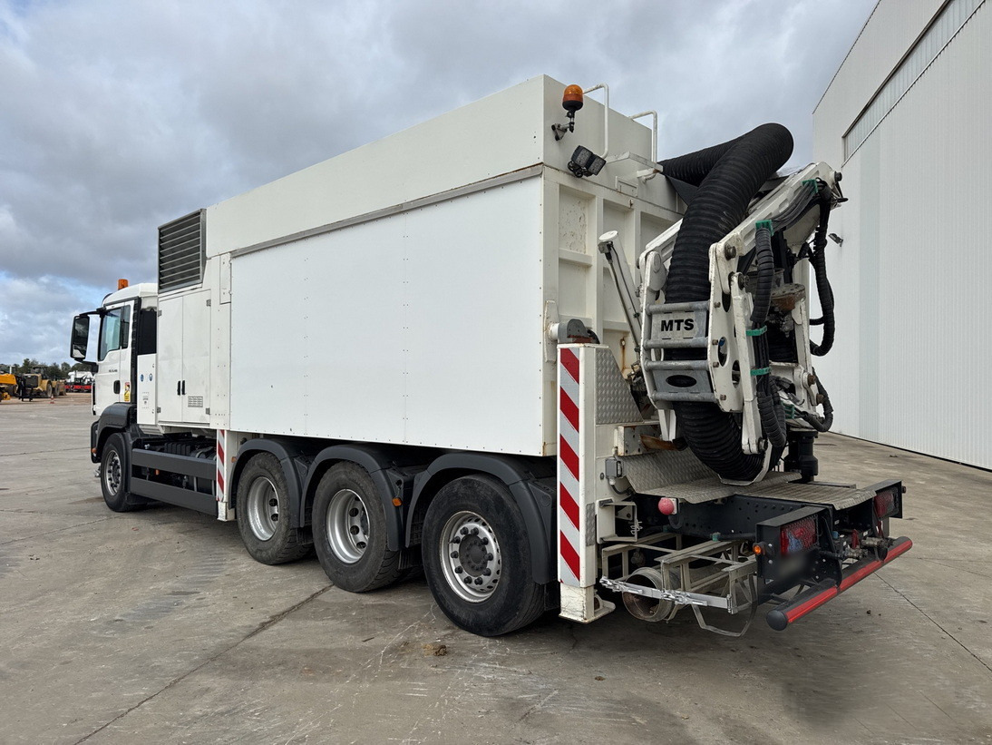 MAN TGS 35.480 8x4 / MTS 4A14T 36.000V vacuum truck / 10 m3 - Vacuümwagen: afbeelding 5 MAN TGS 35.480 8x4 / MTS 4A14T 36.000V vacuum truck / 10 m3 - Vacuümwagen: afbeelding 5