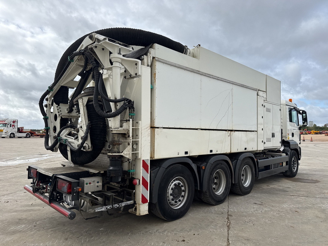 MAN TGS 35.480 8x4 / MTS 4A14T 36.000V vacuum truck / 10 m3 - Vacuümwagen: afbeelding 4 MAN TGS 35.480 8x4 / MTS 4A14T 36.000V vacuum truck / 10 m3 - Vacuümwagen: afbeelding 4