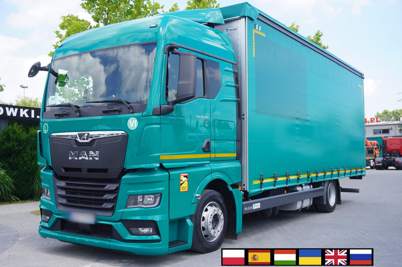 MAN TGX 18.470 / 2022 / Curtainsider 19 EPAL / Retarder / 15 units - Schuifzeilen vrachtwagen: afbeelding 1 MAN TGX 18.470 / 2022 / Curtainsider 19 EPAL / Retarder / 15 units - Schuifzeilen vrachtwagen: afbeelding 1