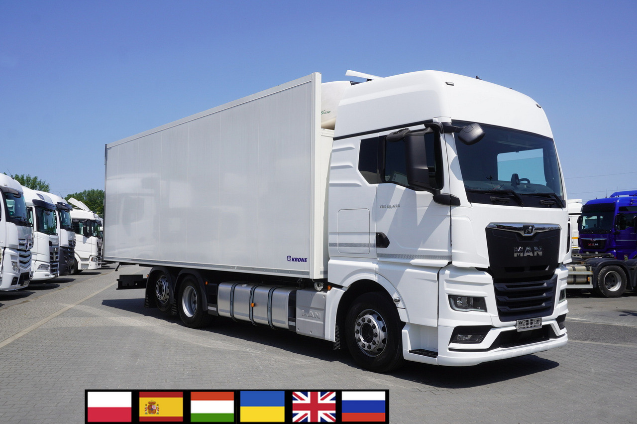 MAN TGX 26.470 / 2022 / Krone Refrigerator 40 EPAL Multitemp Dopplestock / Carrier Supra 950 MT - Koelwagen vrachtwagen: afbeelding 1 MAN TGX 26.470 / 2022 / Krone Refrigerator 40 EPAL Multitemp Dopplestock / Carrier Supra 950 MT - Koelwagen vrachtwagen: afbeelding 1