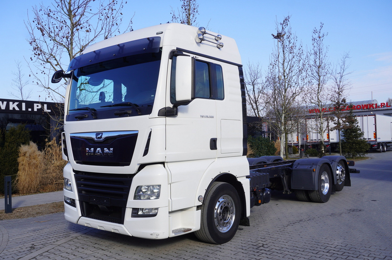 MAN TGX 26,500 / 500 HP / steering 3rd axle / 20 t cap. / Chassis 6.5 m - Chassis vrachtwagen: afbeelding 3 MAN TGX 26,500 / 500 HP / steering 3rd axle / 20 t cap. / Chassis 6.5 m - Chassis vrachtwagen: afbeelding 3