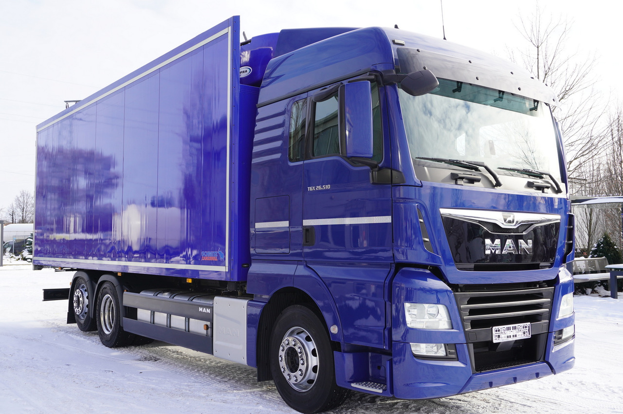 MAN TGX 26.510 6×2 E6 2021 / ATP/FRC / Schmitz FLOWER refrigerator 19 pallets / steering axle / 2 units - Koelwagen vrachtwagen: afbeelding 2 MAN TGX 26.510 6×2 E6 2021 / ATP/FRC / Schmitz FLOWER refrigerator 19 pallets / steering axle / 2 units - Koelwagen vrachtwagen: afbeelding 2