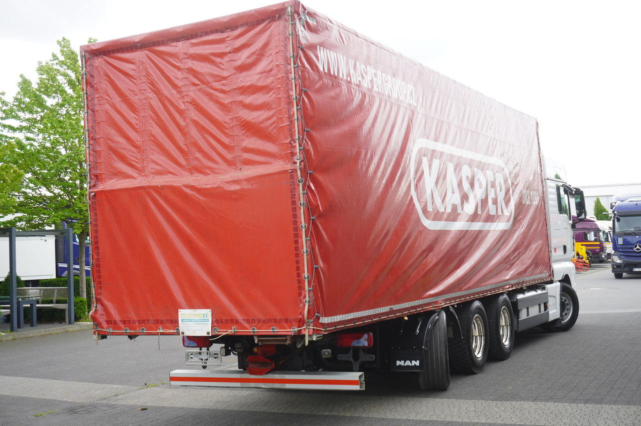 MAN TGX 35.580 E6 8x4 /4 / 23 EPAL tarp superstructure / 4th axle steered - Schuifzeilen vrachtwagen: afbeelding 4 MAN TGX 35.580 E6 8x4 /4 / 23 EPAL tarp superstructure / 4th axle steered - Schuifzeilen vrachtwagen: afbeelding 4