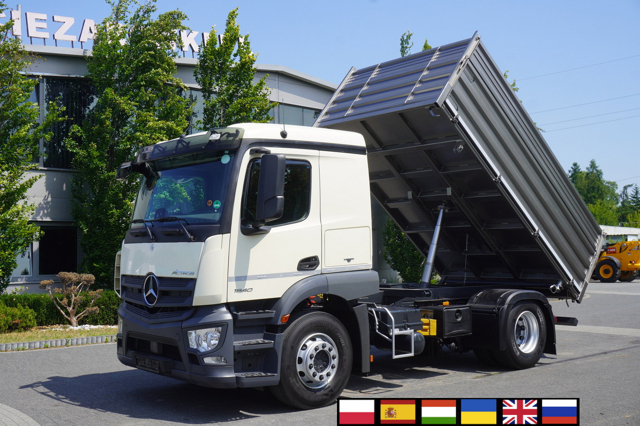 MERCEDES-BENZ Actros 1840 / New 3-side tipper 10 EPAL / Diff. lock / Load cap 10 t - Kipper vrachtwagen: afbeelding 1 MERCEDES-BENZ Actros 1840 / New 3-side tipper 10 EPAL / Diff. lock / Load cap 10 t - Kipper vrachtwagen: afbeelding 1