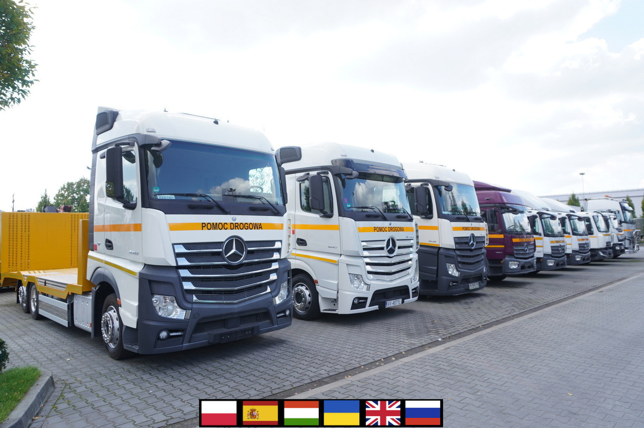 MERCEDES-BENZ Actros 1845 / NEW TOW TRUCK PLATFORM/ Sleeper cab / several units - Autovrachtwagen vrachtwagen: afbeelding 1 MERCEDES-BENZ Actros 1845 / NEW TOW TRUCK PLATFORM/ Sleeper cab / several units - Autovrachtwagen vrachtwagen: afbeelding 1