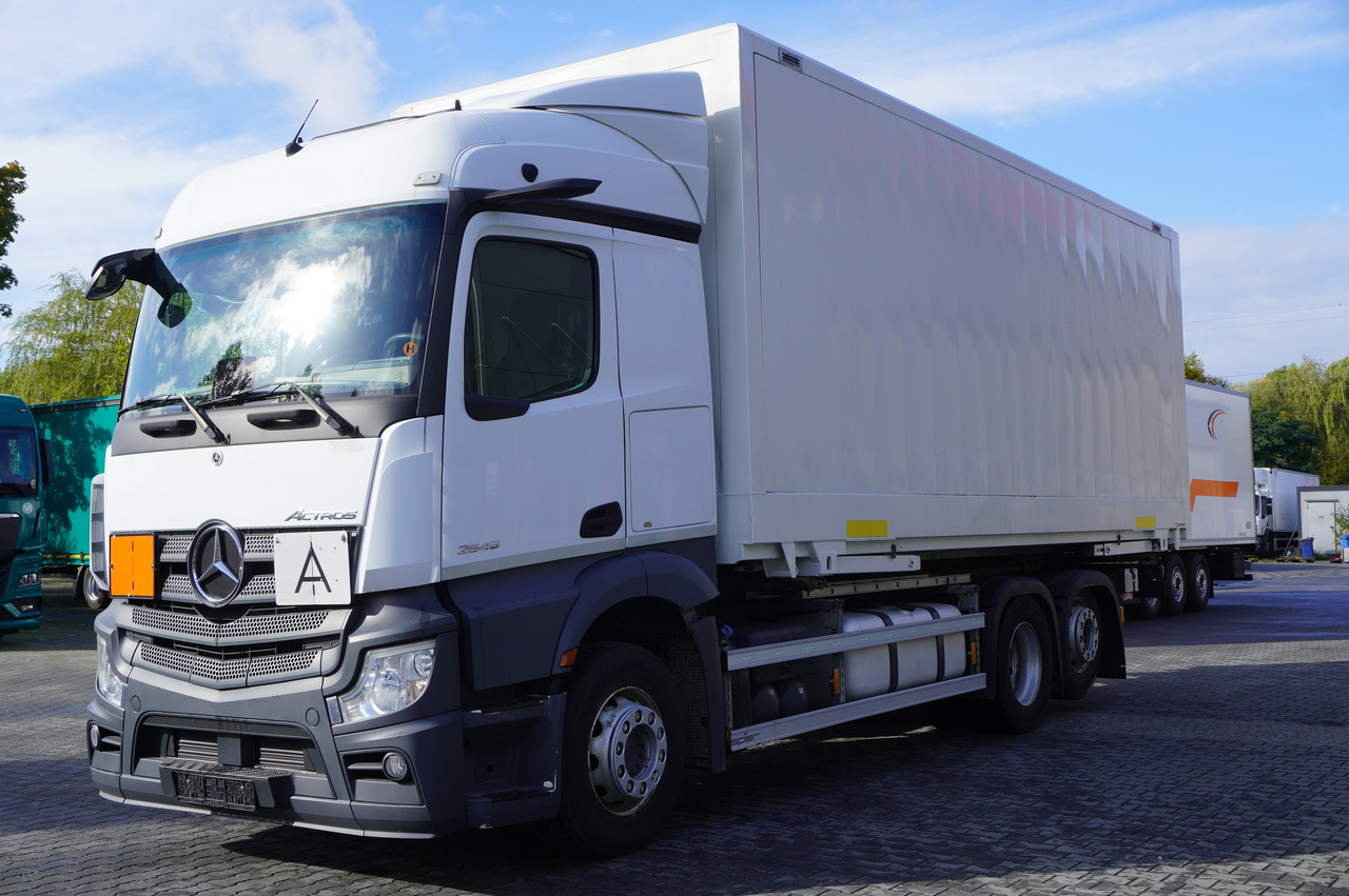 Bakwagen MERCEDES-BENZ Actros 2545 MP5 / KRONE 18 EPAL box body / ADR AT: afbeelding 6 Bakwagen MERCEDES-BENZ Actros 2545 MP5 / KRONE 18 EPAL box body / ADR AT: afbeelding 6