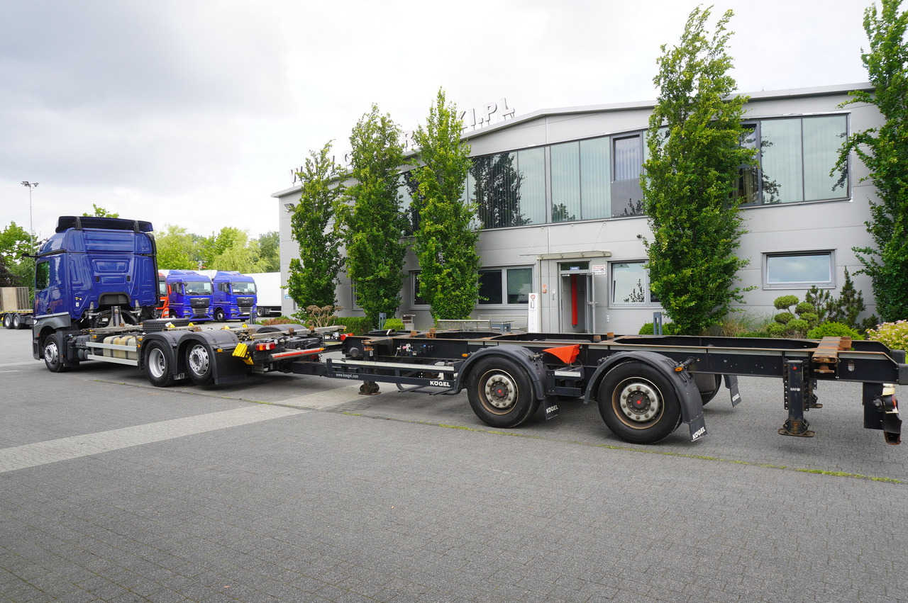 MERCEDES-BENZ Actros 2546 MP5 / BDF / 16.2 T load capacity / trailer BDF Kogel - Containertransporter/ Wissellaadbak vrachtwagen: afbeelding 3 MERCEDES-BENZ Actros 2546 MP5 / BDF / 16.2 T load capacity / trailer BDF Kogel - Containertransporter/ Wissellaadbak vrachtwagen: afbeelding 3