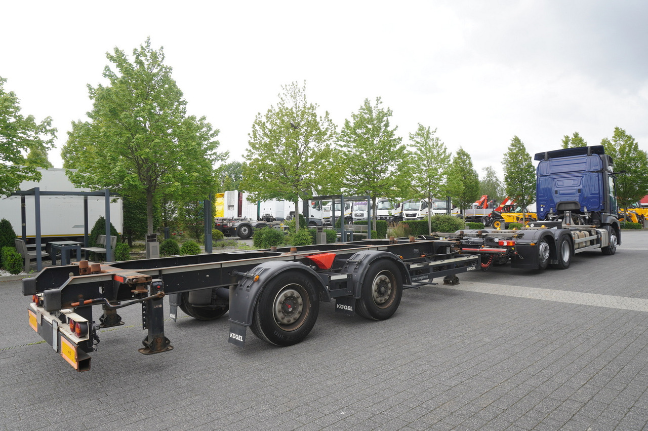 MERCEDES-BENZ Actros 2546 MP5 / BDF / 16.2 T load capacity / trailer BDF Kogel - Containertransporter/ Wissellaadbak vrachtwagen: afbeelding 2 MERCEDES-BENZ Actros 2546 MP5 / BDF / 16.2 T load capacity / trailer BDF Kogel - Containertransporter/ Wissellaadbak vrachtwagen: afbeelding 2