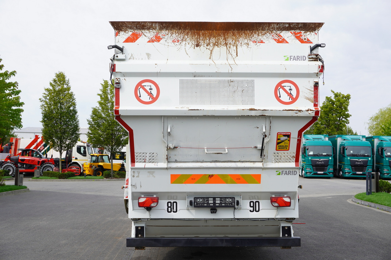 MERCEDES-BENZ Antos 3240 8x2 / Tajfun 5T crane / Farid Industries garbage truck/ 3 steered axles - Kraanwagen: afbeelding 5 MERCEDES-BENZ Antos 3240 8x2 / Tajfun 5T crane / Farid Industries garbage truck/ 3 steered axles - Kraanwagen: afbeelding 5