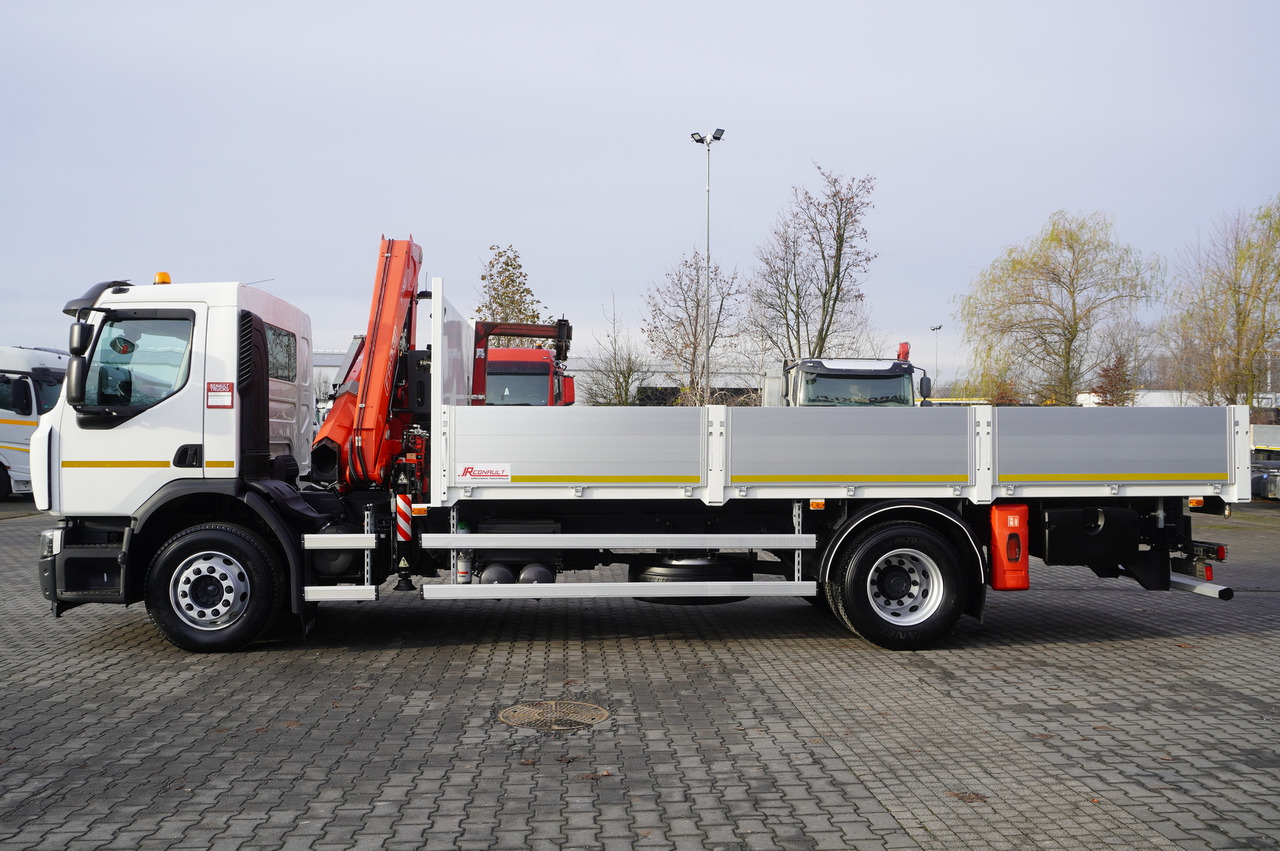 RENAULT C280 DTI 8 / FASSI crane 5.6 T / range 8 m / Flatbed 15 EPAL - Kraanwagen: afbeelding 5 RENAULT C280 DTI 8 / FASSI crane 5.6 T / range 8 m / Flatbed 15 EPAL - Kraanwagen: afbeelding 5