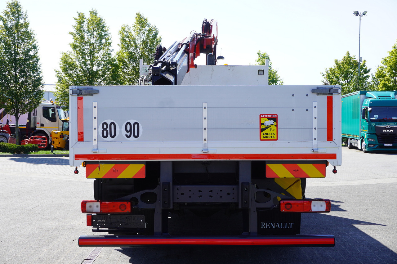 RENAULT C280 DTI 8 / FASSI crane 5.6 T / range 8 m / Flatbed 15 EPAL - Vrachtwagen met open laadbak, Kraanwagen: afbeelding 4 RENAULT C280 DTI 8 / FASSI crane 5.6 T / range 8 m / Flatbed 15 EPAL - Vrachtwagen met open laadbak, Kraanwagen: afbeelding 4