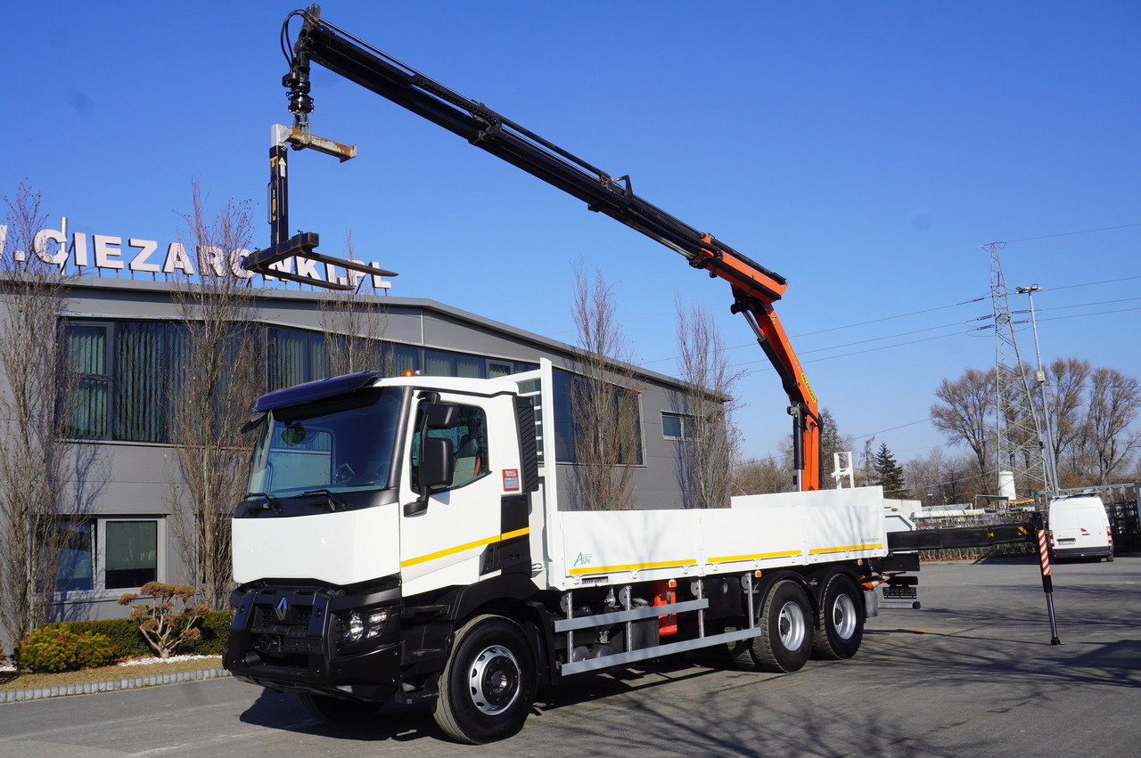 RENAULT C380 / 6x4 / HDS Palfinger PK 18002-EH 6000 kg - Kraanwagen: afbeelding 1 RENAULT C380 / 6x4 / HDS Palfinger PK 18002-EH 6000 kg - Kraanwagen: afbeelding 1