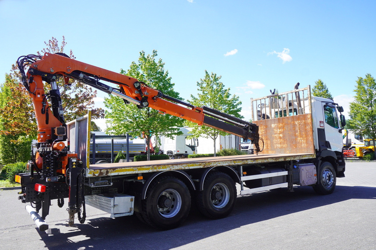 RENAULT C380 Comfort 6x4 / Atlas 6.1 T crane / range 12.3 m - Vrachtwagen met open laadbak, Kraanwagen: afbeelding 4 RENAULT C380 Comfort 6x4 / Atlas 6.1 T crane / range 12.3 m - Vrachtwagen met open laadbak, Kraanwagen: afbeelding 4