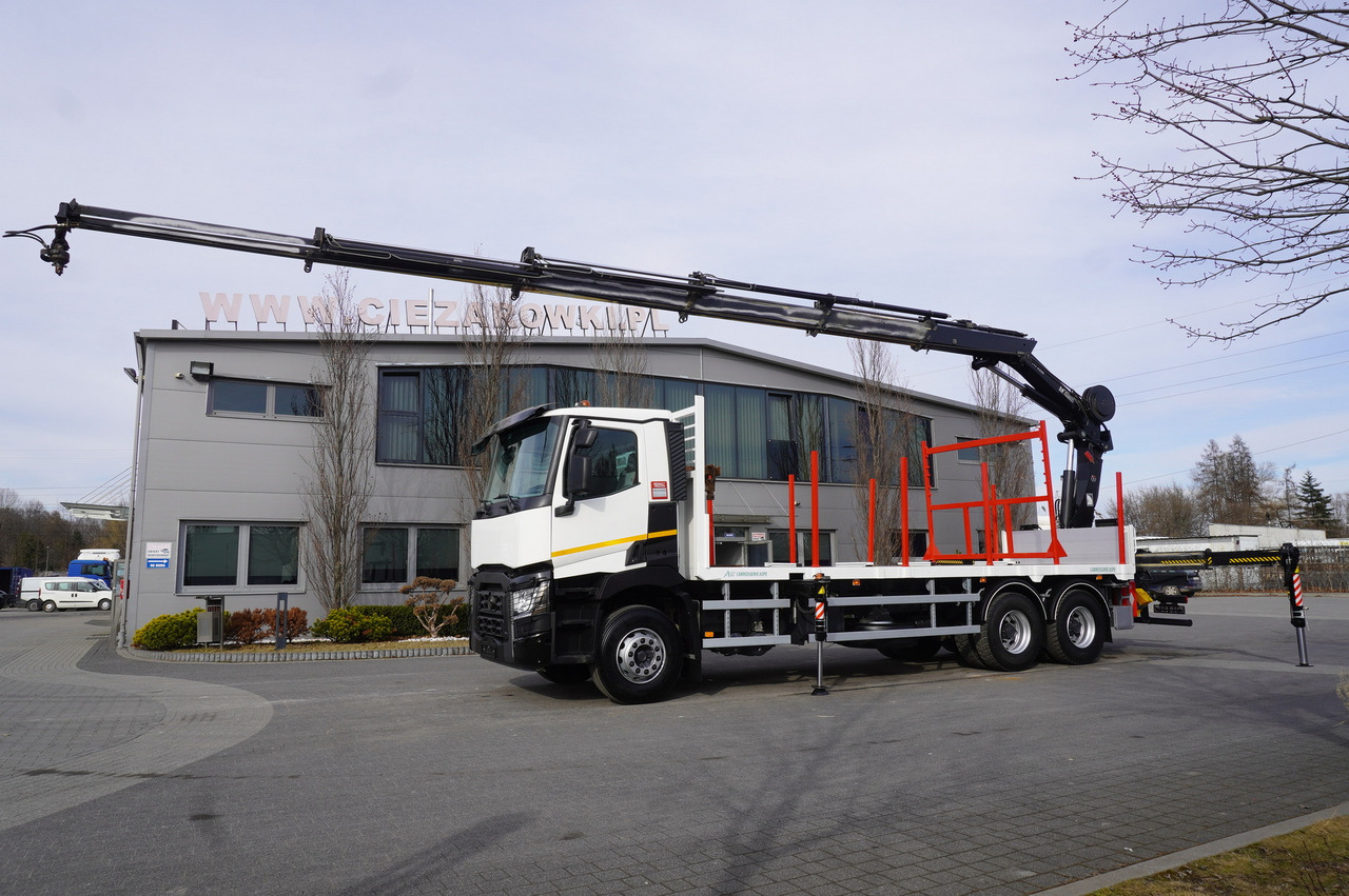 RENAULT C430 / 15m crane HIAB 244 EP-5 HIDUO 8400 kg / Platform with stanchions - Uitrijwagen: afbeelding 5 RENAULT C430 / 15m crane HIAB 244 EP-5 HIDUO 8400 kg / Platform with stanchions - Uitrijwagen: afbeelding 5