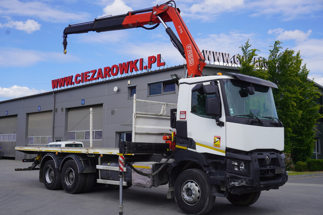 RENAULT K380 6x4 / FASSI F175 crane 7.85 t / 120 thousand km! - Kraanwagen: afbeelding 1 RENAULT K380 6x4 / FASSI F175 crane 7.85 t / 120 thousand km! - Kraanwagen: afbeelding 1