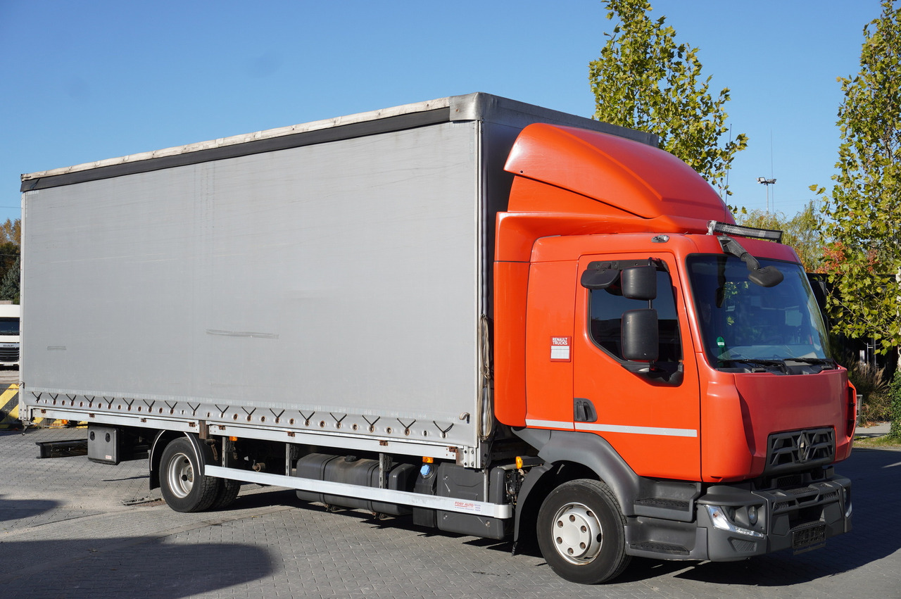 RENAULT Midlum 12.245 / dropside / sleeper / 18 pallets - Schuifzeilen vrachtwagen: afbeelding 2 RENAULT Midlum 12.245 / dropside / sleeper / 18 pallets - Schuifzeilen vrachtwagen: afbeelding 2