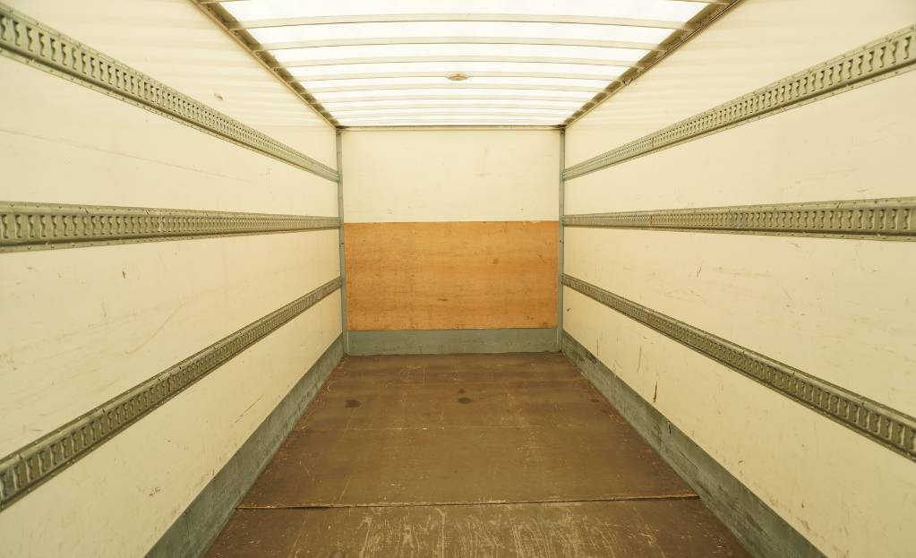 Bakwagen RENAULT Renault D12 E6 / Container 18 pallets / Lift: afbeelding 8