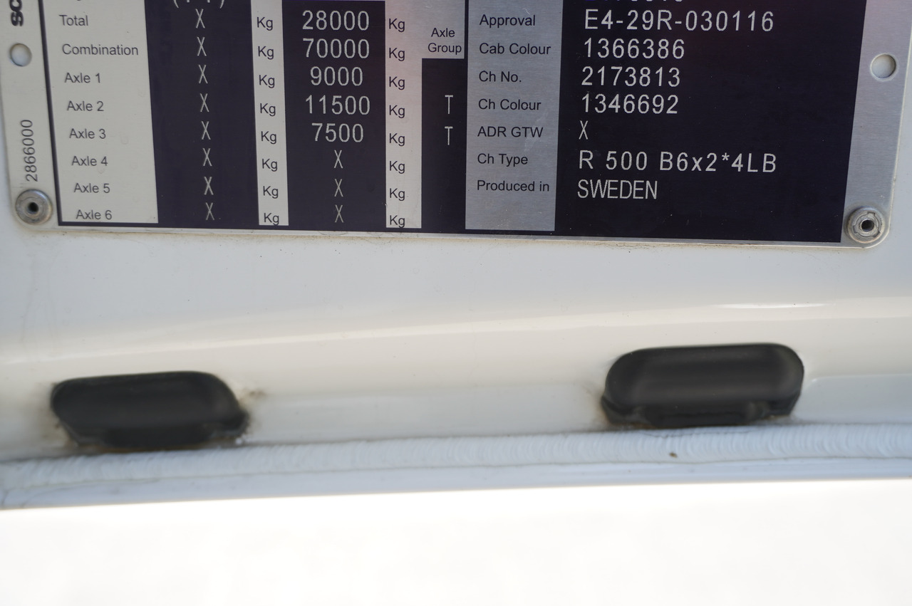 Koelwagen vrachtwagen voor het vervoer van vlees SCANIA R500 Hook-Up Refrigerated Truck KIESLING 20 EPAL / Carrier Supra 1250 Silent: afbeelding 30 Koelwagen vrachtwagen voor het vervoer van vlees SCANIA R500 Hook-Up Refrigerated Truck KIESLING 20 EPAL / Carrier Supra 1250 Silent: afbeelding 30