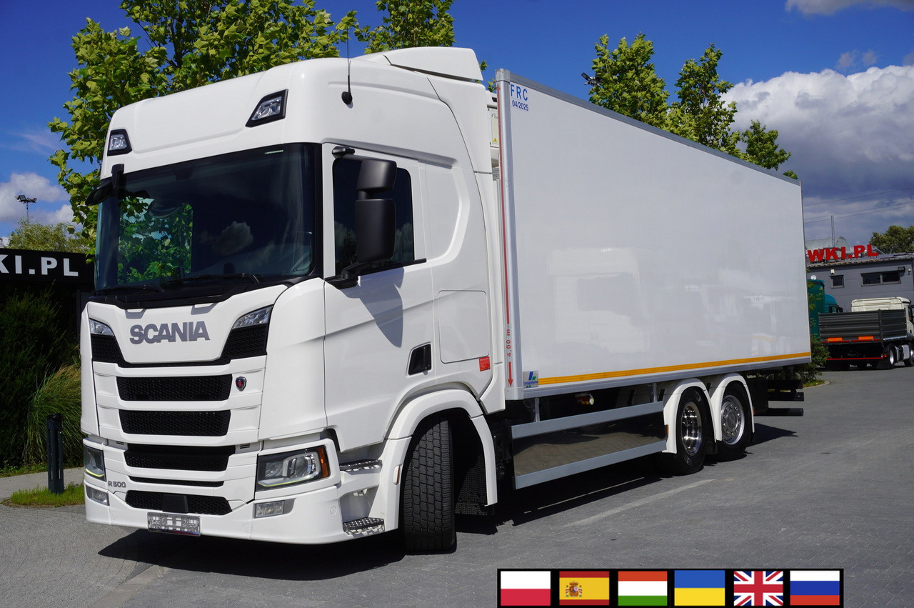 SCANIA R500 / Lecapitaine refrigerator 20 EPAL / Carrier Supra 950 / Steered 3rd axle - Koelwagen vrachtwagen: afbeelding 1 SCANIA R500 / Lecapitaine refrigerator 20 EPAL / Carrier Supra 950 / Steered 3rd axle - Koelwagen vrachtwagen: afbeelding 1