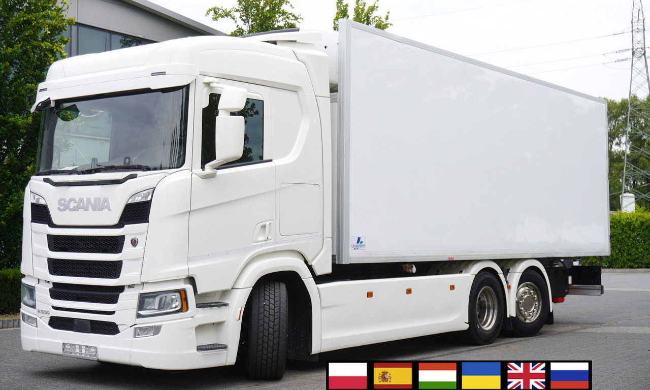 SCANIA R500 / Lecapitaine refrigerator / Carrier Supra 950 / steered 3rd axle - Koelwagen vrachtwagen: afbeelding 1 SCANIA R500 / Lecapitaine refrigerator / Carrier Supra 950 / steered 3rd axle - Koelwagen vrachtwagen: afbeelding 1