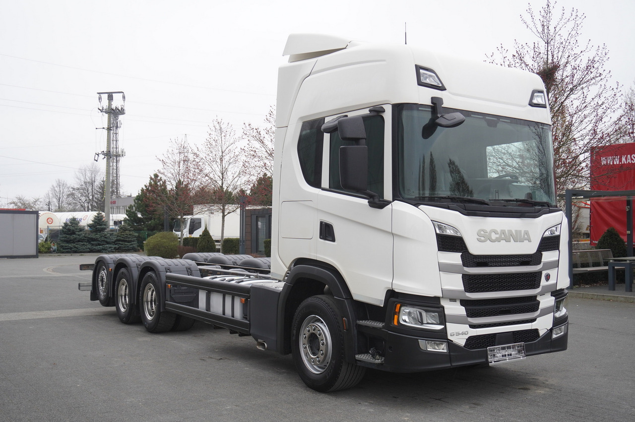 Scania G540 8x4 / Chassis 8.7 m / Steered axle / 2021 - Kraanwagen: afbeelding 1 Scania G540 8x4 / Chassis 8.7 m / Steered axle / 2021 - Kraanwagen: afbeelding 1