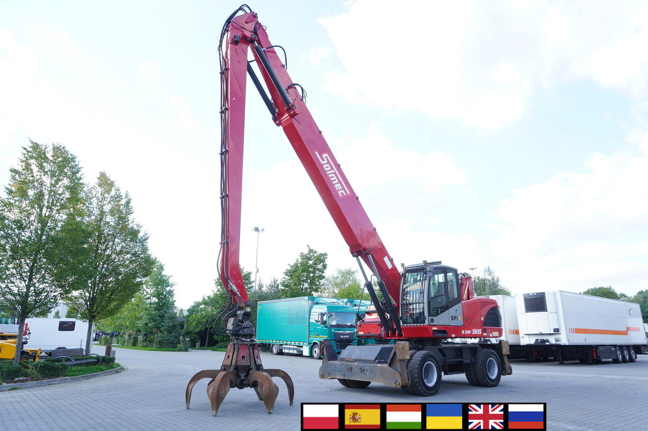 Solmec EXP 5035 / 6000 mth ! / 37t material handler - Mobiele graafmachine: afbeelding 1 Solmec EXP 5035 / 6000 mth ! / 37t material handler - Mobiele graafmachine: afbeelding 1