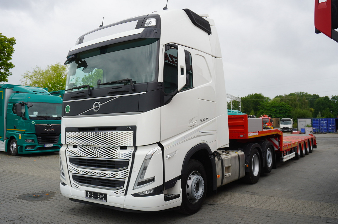 VOLVO FH 500 6 × 2 Globetrotter XL / 2023 / 114 thousand km / Brand-new low-loader Kässbohrer LB3E semi-trailer - Autovrachtwagen vrachtwagen: afbeelding 5 VOLVO FH 500 6 × 2 Globetrotter XL / 2023 / 114 thousand km / Brand-new low-loader Kässbohrer LB3E semi-trailer - Autovrachtwagen vrachtwagen: afbeelding 5