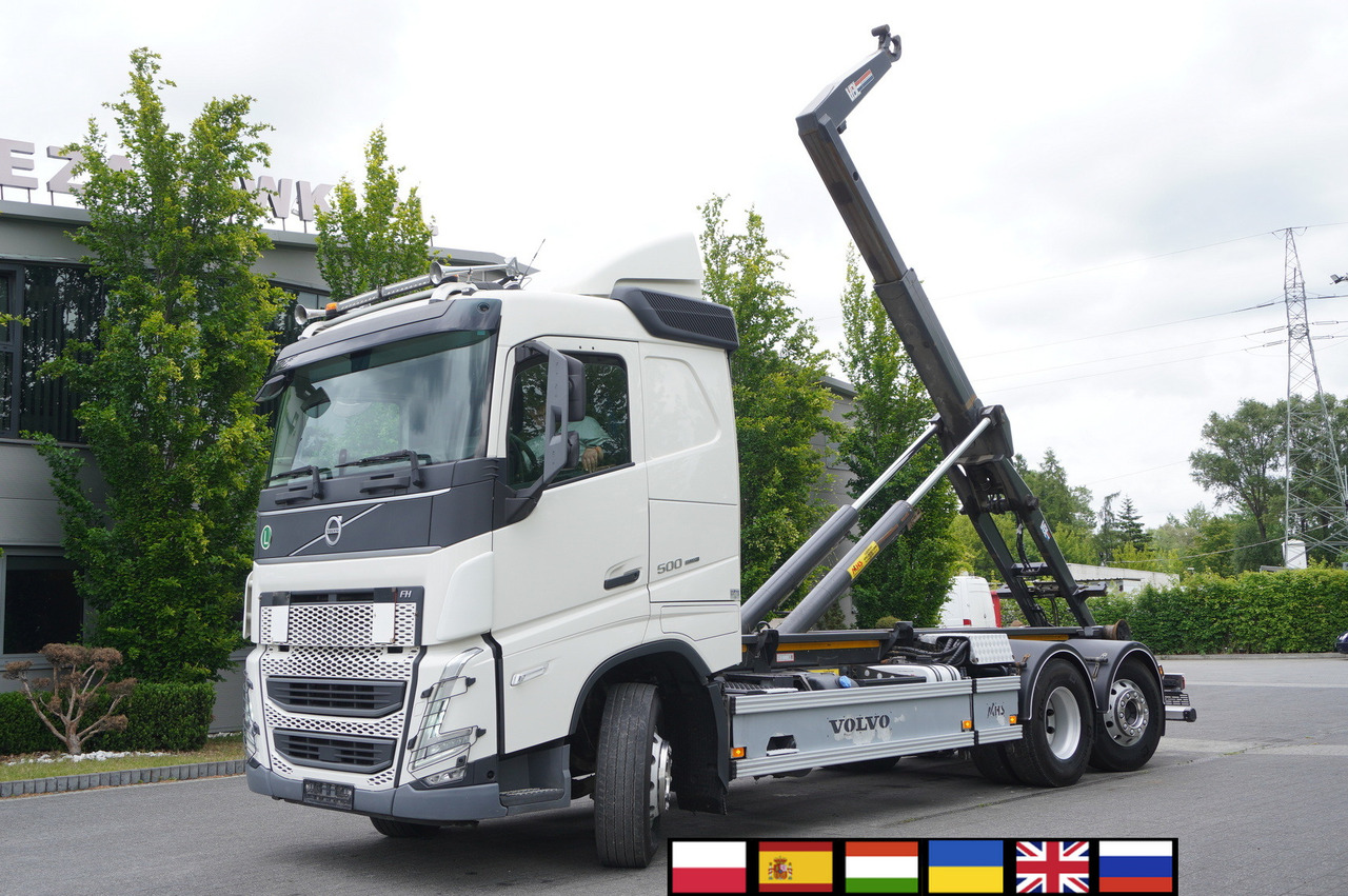VOLVO FH 500 / VDL hooklift 21 tons / 2022 / steering 3d axle / 2 units - Haakarmsysteem vrachtwagen: afbeelding 1 VOLVO FH 500 / VDL hooklift 21 tons / 2022 / steering 3d axle / 2 units - Haakarmsysteem vrachtwagen: afbeelding 1