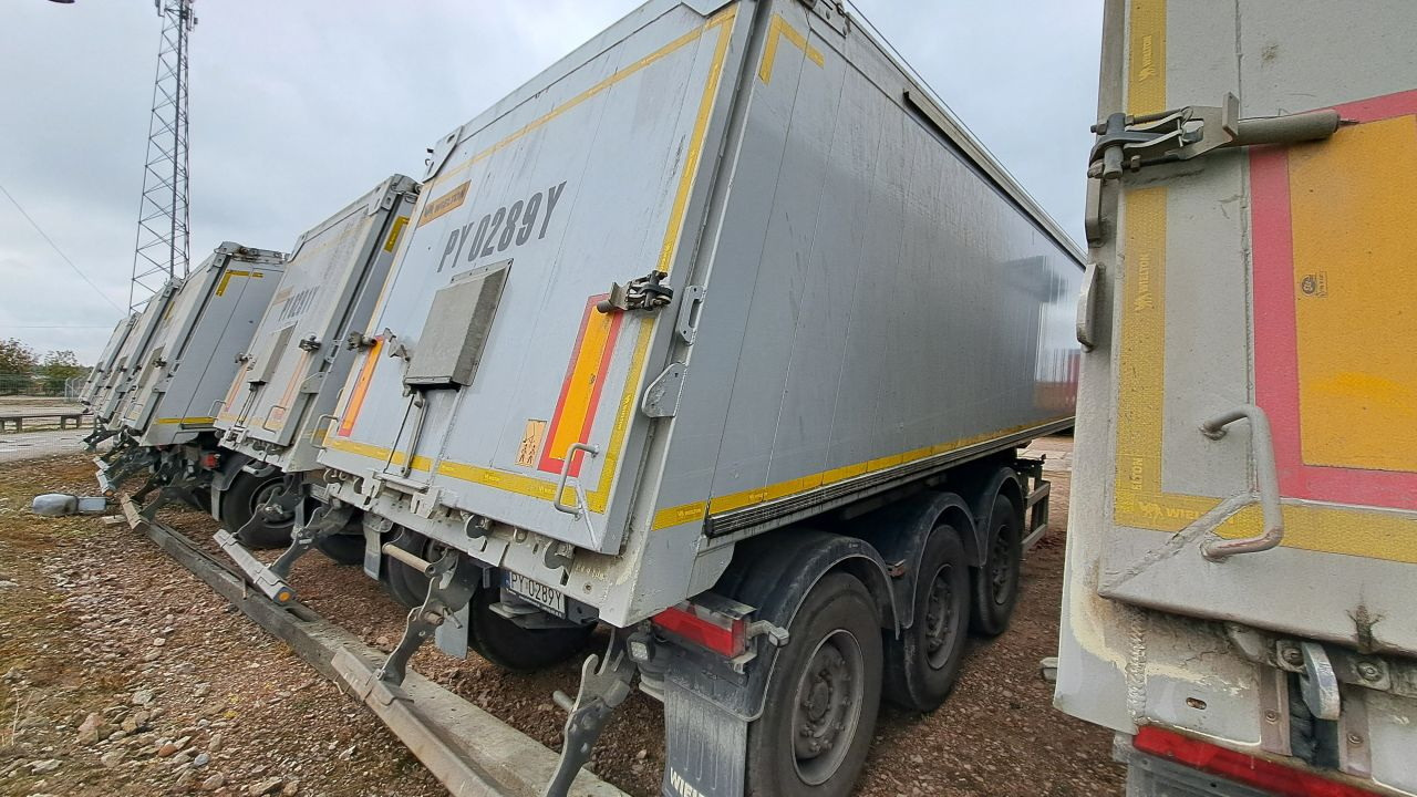 WIELTON NW-3 / weight 6.2 t / capacity 38m3 / Electrically folded roof / Teflon / 20 units, 2022 - Kipper oplegger: afbeelding 3 WIELTON NW-3 / weight 6.2 t / capacity 38m3 / Electrically folded roof / Teflon / 20 units, 2022 - Kipper oplegger: afbeelding 3