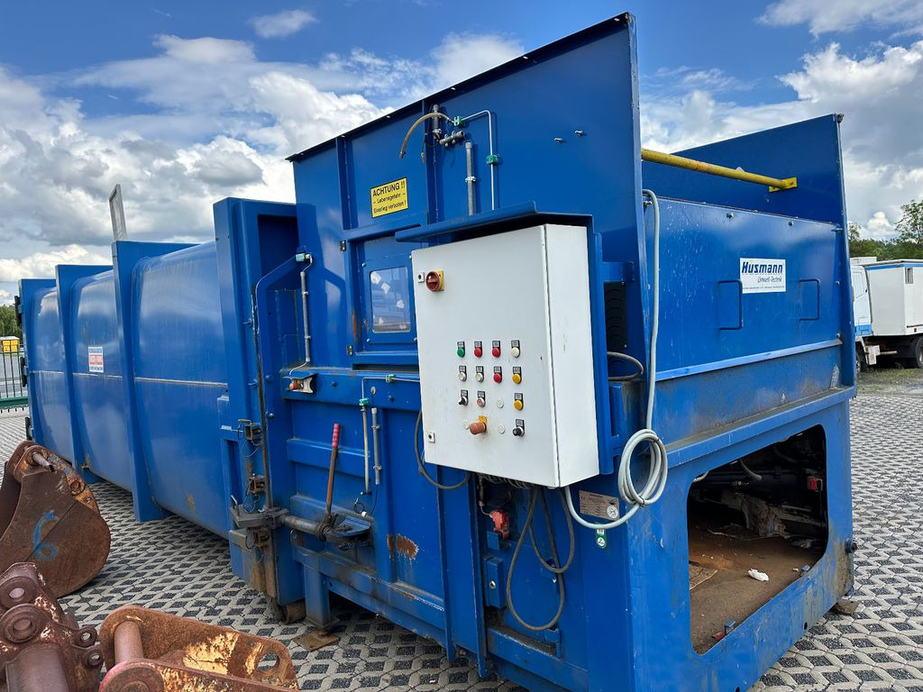Husmann -Presscontainer /Müllpresse - Wissellaadbak voor vuilniswagen: afbeelding 2 Husmann -Presscontainer /Müllpresse - Wissellaadbak voor vuilniswagen: afbeelding 2