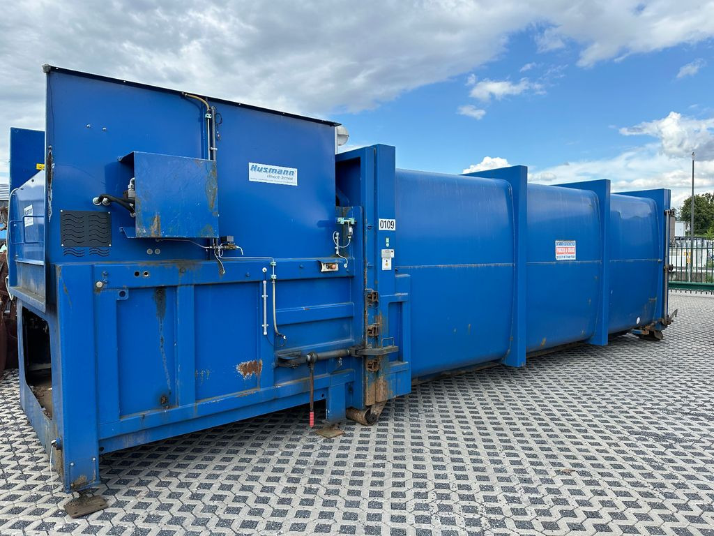 Husmann -Presscontainer /Müllpresse - Wissellaadbak voor vuilniswagen: afbeelding 1 Husmann -Presscontainer /Müllpresse - Wissellaadbak voor vuilniswagen: afbeelding 1