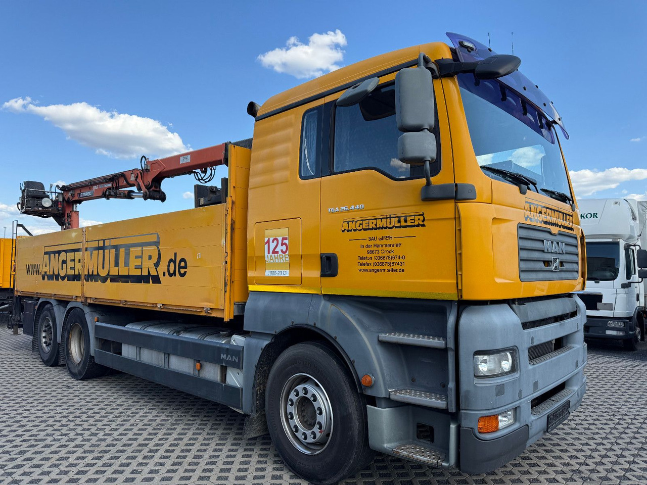MAN TGA 26,440 TEREX TLC 165,2-A19 ACM SYSTEM - Kraanwagen: afbeelding 4 MAN TGA 26,440 TEREX TLC 165,2-A19 ACM SYSTEM - Kraanwagen: afbeelding 4