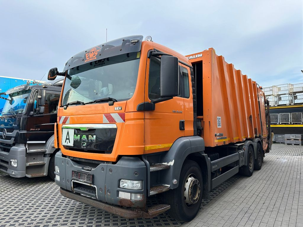 MAN TGS 28,320 Faun powerpress - Vuilniswagen: afbeelding 1 MAN TGS 28,320 Faun powerpress - Vuilniswagen: afbeelding 1