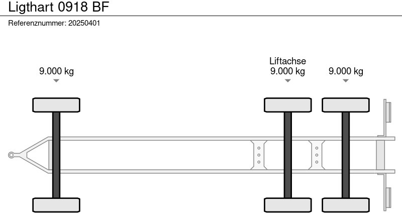 Ligthart 0918 BF - Hout aanhanger: afbeelding 5 Ligthart 0918 BF - Hout aanhanger: afbeelding 5