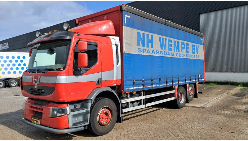 Renault Premium 380 6X2 | Hubrection | Big Axle | 26 ton - Schuifzeilen vrachtwagen: afbeelding 1 Renault Premium 380 6X2 | Hubrection | Big Axle | 26 ton - Schuifzeilen vrachtwagen: afbeelding 1