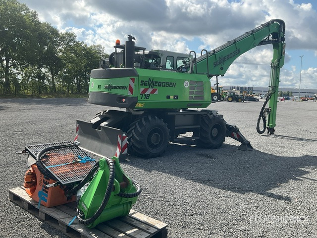 2009 Sennebogen 718 MultiCab Wheel Material Handler - Intern transport: afbeelding 4 2009 Sennebogen 718 MultiCab Wheel Material Handler - Intern transport: afbeelding 4