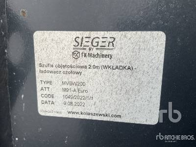 SIEGER MVBW 2000 MM (Unused) - Bak: afbeelding 5 SIEGER MVBW 2000 MM (Unused) - Bak: afbeelding 5