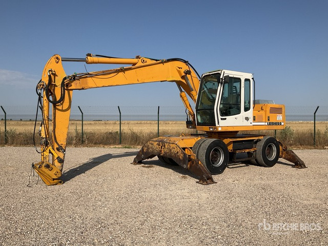 1995 Liebherr A902 Litronic Wheel Excavator - Mobiele graafmachine: afbeelding 2 1995 Liebherr A902 Litronic Wheel Excavator - Mobiele graafmachine: afbeelding 2