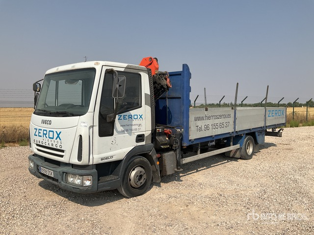 2005 Iveco Eurocargo 170 2005 Palfinger PK6500 on 4x2 Flatbed Truck with Crane - Vrachtwagen met open laadbak, Kraanwagen: afbeelding 3 2005 Iveco Eurocargo 170 2005 Palfinger PK6500 on 4x2 Flatbed Truck with Crane - Vrachtwagen met open laadbak, Kraanwagen: afbeelding 3