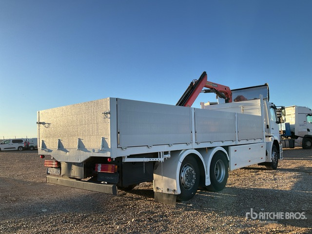 2008 Mercedes-Benz 2533L 2007 Palfinger PK10501 Articula ... Flatbed Truck with Crane - Vrachtwagen met open laadbak, Kraanwagen: afbeelding 3 2008 Mercedes-Benz 2533L 2007 Palfinger PK10501 Articula ... Flatbed Truck with Crane - Vrachtwagen met open laadbak, Kraanwagen: afbeelding 3