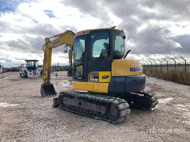 2012 Komatsu PC80MR-3 Mini Excavator: <6.6t - Minigraafmachine: afbeelding 2 2012 Komatsu PC80MR-3 Mini Excavator: <6.6t - Minigraafmachine: afbeelding 2