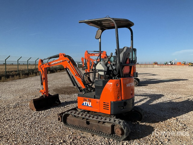 2018 Hitachi ZX17U-5 Mini Excavator: <6.6t - Minigraafmachine: afbeelding 3 2018 Hitachi ZX17U-5 Mini Excavator: <6.6t - Minigraafmachine: afbeelding 3